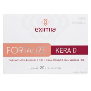 Eximia Fortalize Kera D Com 30 Comprimidos