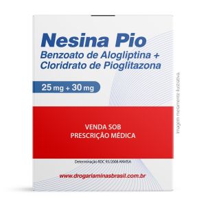 Nesina Pio 25Mg+30Mg Com 30 Comprimidos