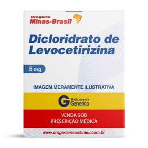 Dicloridrato De Levocetirizina 5Mg Com 10 Comprimidos Genérico Eurofarma