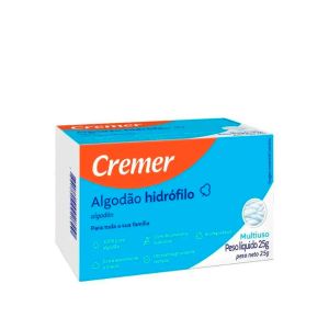 Algodão Cremer Hidrofilo Caixa 50g