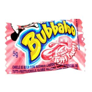 Chiclete Bubbaloo Tutti-Frutti 5G