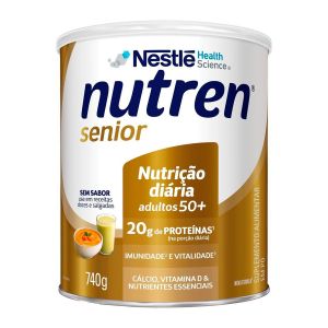 Complemento Alimentar Nutren Senior Sem Sabor 740g