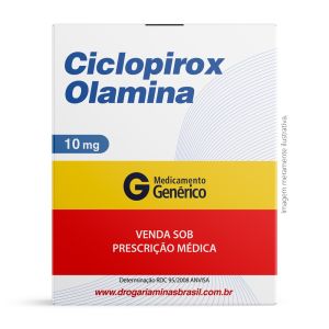 Ciclopirox Olamina 10mg/ml Solução Dermatológica 15ml Genérico Medley