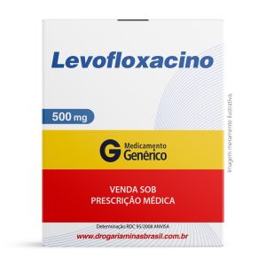 Levofloxacino 500Mg Com 07 Comprimidos Genérico Eurofarma