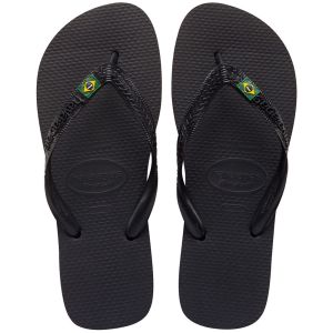Sandália Havaianas Brasil Preto Tamanho 43/44