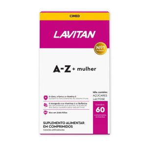 Suplemento Alimentar Lavitan Az Mulher Com 60 Comprimidos