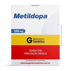 Metildopa 500 Mg C/ 30 Comprimidos Revestidos Genérico Ems