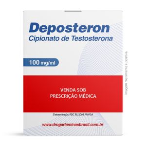 Deposteron 200Mg/2Ml Com 3 Ampolas 2 Ml Cada