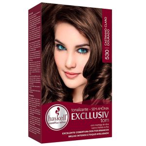 Tonalizante Haskell Castanho Claro Dourado - 530