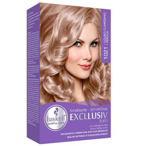 Tonalizante Haskell Louro Claríssimo Pérola - 1021