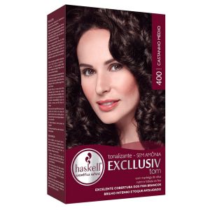 Tonalizante Haskell Castanho Médio - 400