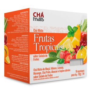 Chá Mais  Frutas Tropicais 10 Saches Com 15G Cada