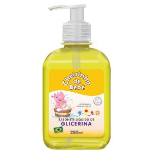 Sabonete Glicerina 250ml Cheirinho de Bebê