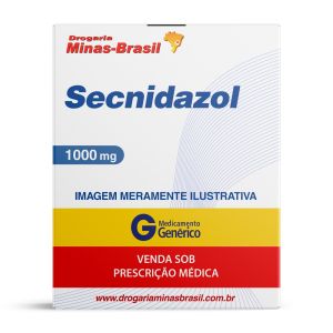 Secnidazol 1000 mg com 4 Comprimidos - Sandoz - Genérico