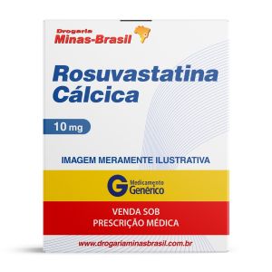 Rosuvastatina Cálcica 10 mg com 30 comprimidos - Genérico Medley