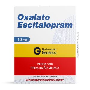 Oxalato Escitalopram 20Mg Com 15Ml Genérico Eurofarma