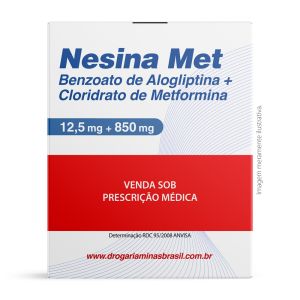 Nesina Met 12,5Mg/850 Com 60 Comprimidos