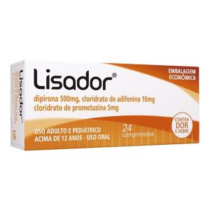 Lisador 500Mg Com 24 Comprimidos