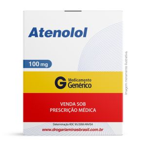 Atenolol 100Mg Com 30 Comprimidos Genérico Medley