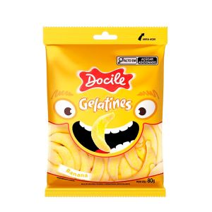 Gelatines Docile Banana 80g