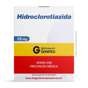 Hidroclorotiazida 25Mg Com 30 Comprimidos Genérico Cimed