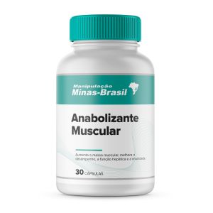 Anabolizante Muscular com 30 Cápsulas