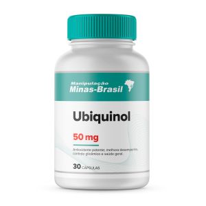 Ubiquinol 50mg com 30 Cápsulas
