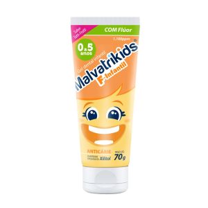 Gel Dental Malvatrikids Infantil Tutti - Fruti 70G
