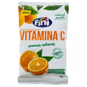 Bala Fini Natural Sweets Vitamina C 18G