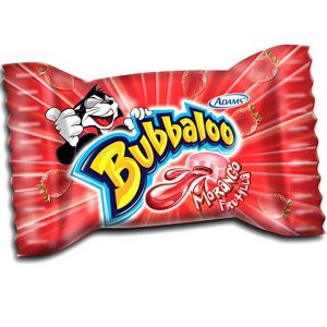 Chiclete Bubbaloo Morango 5g