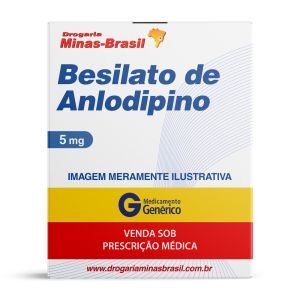 Besilato De Anlodipino 5M Com 30 Comprimidos Genérico Cimed