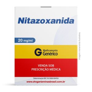 Nitazoxanida 20Mg/Ml - 100Ml Genérico Eurofarma