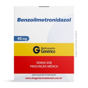 Benzoilmetronidazol 40Mg/Ml - 120Ml Genenérico Ems