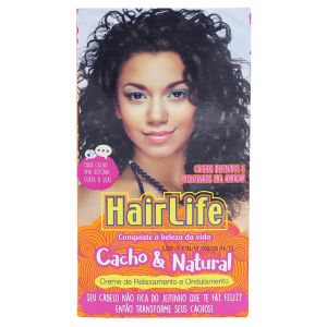 Creme de Relaxamento Hair Life Cacho e Natural