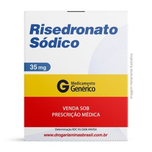 Risedronato De Sódico 35Mg Com 4 Comprimidos Genérico Biosintética