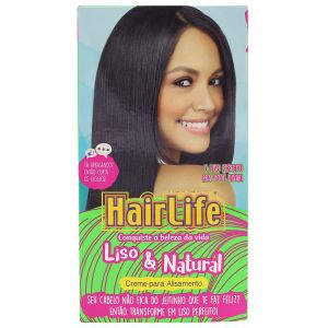 Creme Para Alisamento Hairlife Liso E Natural
