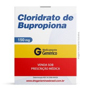 Cloridrato De Bupropiona 150Mg Com 60 Comprimidos Genérico Nova Química