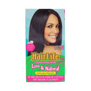 Creme Para Alisamento Hairlife Liso E Natural