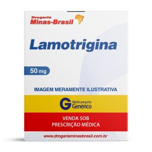 Lamotrigina 50Mg Com 30 Comprimidos Genérico Eurofarma