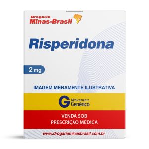 Risperidona 2Mg Com 30 Comprimidos Genérico Eurofarma
