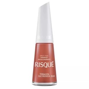 Esmalte Risque Cremoso Terracota Que Provoca 8Ml