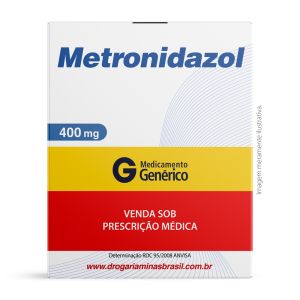 Metronidazol 400Mg Com 24 Comprimidos Genérico Teuto