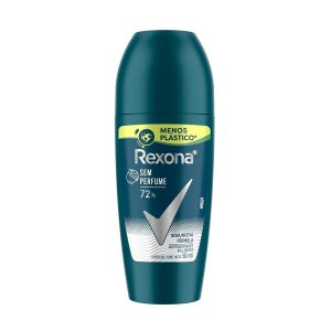 Antitranspirante Masculino Rollon Sem Perfume 72h 50ml Rexona