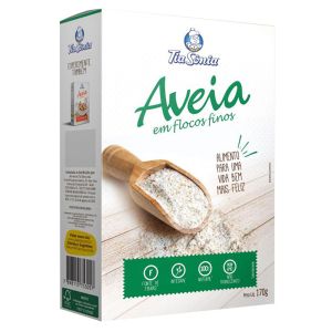 Aveia Em Flocos Finos Tia Sonia 170g