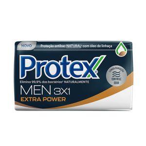 Sabonete em Barra Men 3 em 1 Extra Power 85g Protex