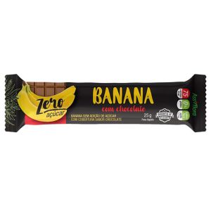 Banana Cremosa Assiflora Com Chocolate 25G
