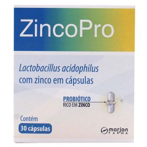 Zincopro Com 30 Cápsulas