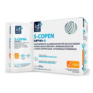 S-Copen MPVA-4 Sabor Tangerina Com 30 Sachês De 24g Cada