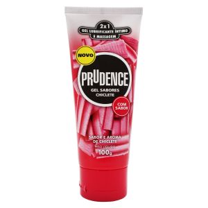 Gel Lubrificante Íntimo Sabor Chiclete 100g Prudence