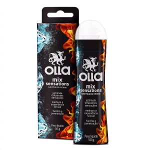 Gel Lubrificante Mix Sensations 50g Olla